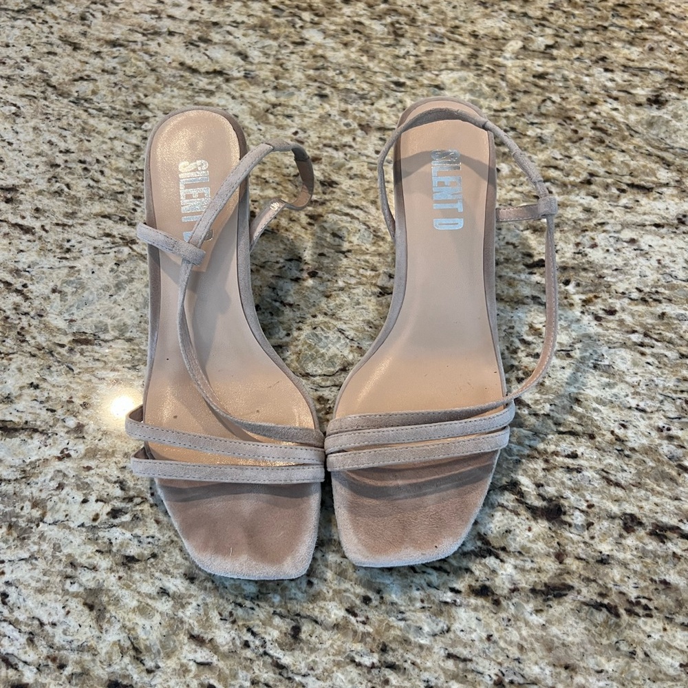 Silent D Nude Heels